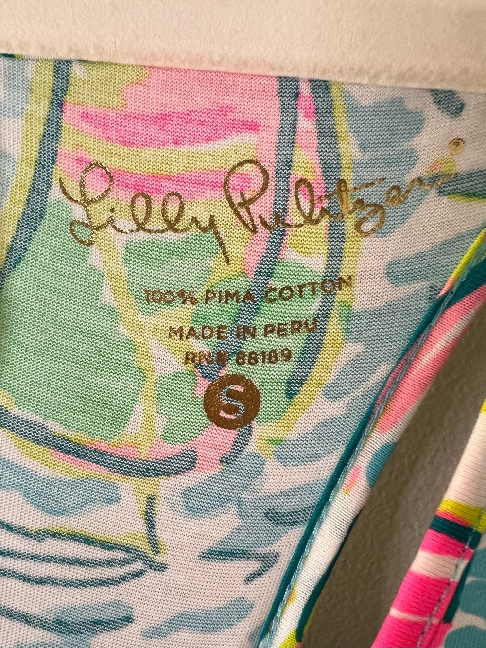 Lilly Pulitzer Melle Trapeze Tank Dress Pop Up Gotta Regatta size small - Picture 7 of 9